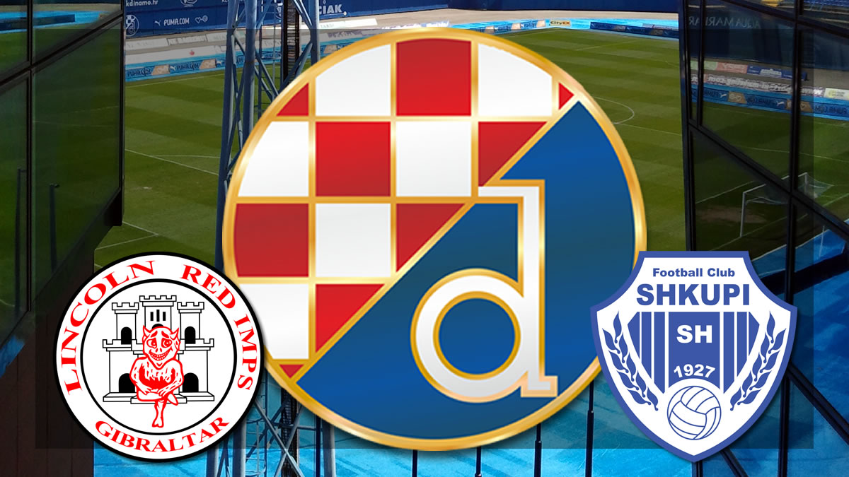 gnk dinamo zagreb - kf shkupi - lincoln red imps fc I liga prvaka 2022.-2023.