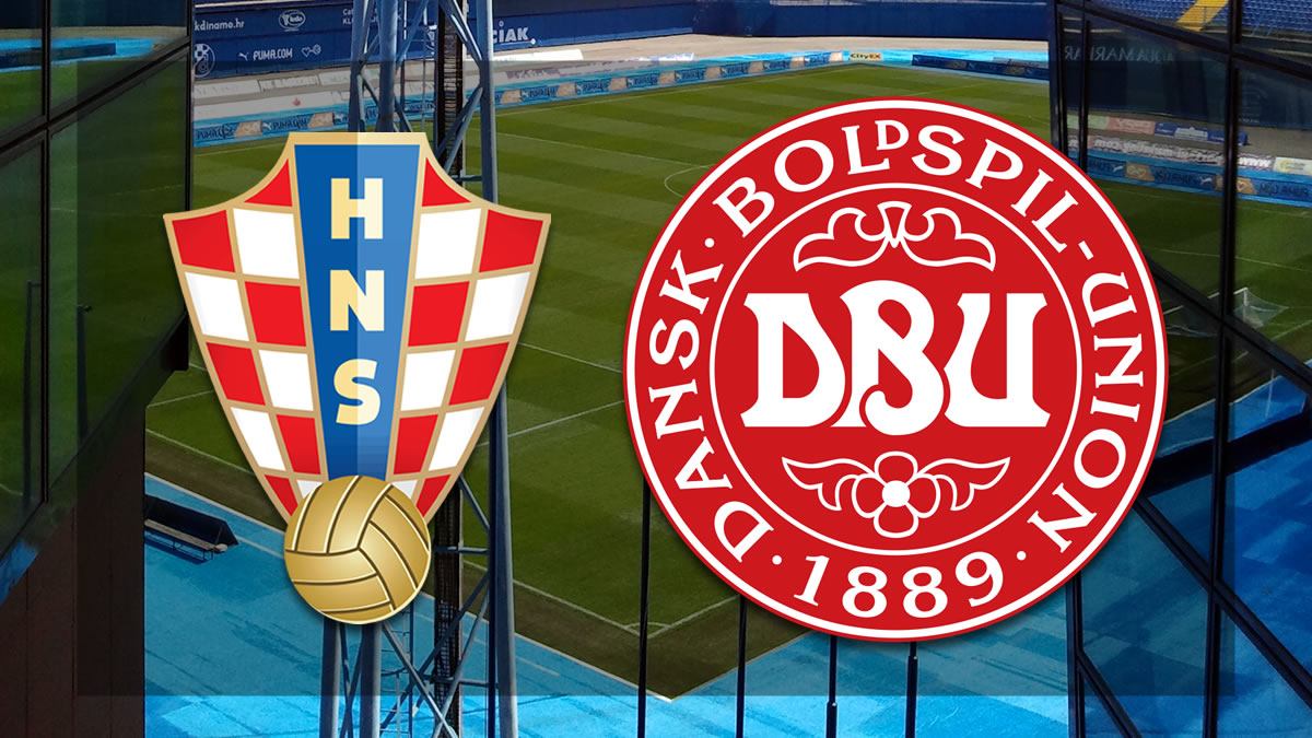 nogomet: hrvatska - danska I 2022. I football: croatia - denmark