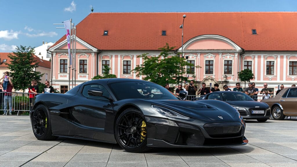 rimac nevera | fly over varaždin 2022