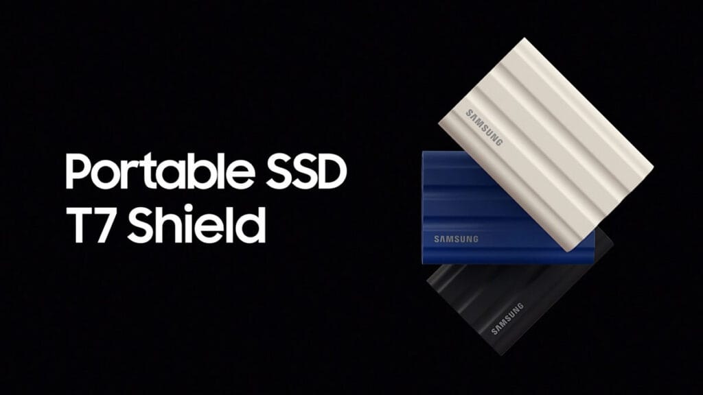 samsung t7 shield portable ssd | 2022.