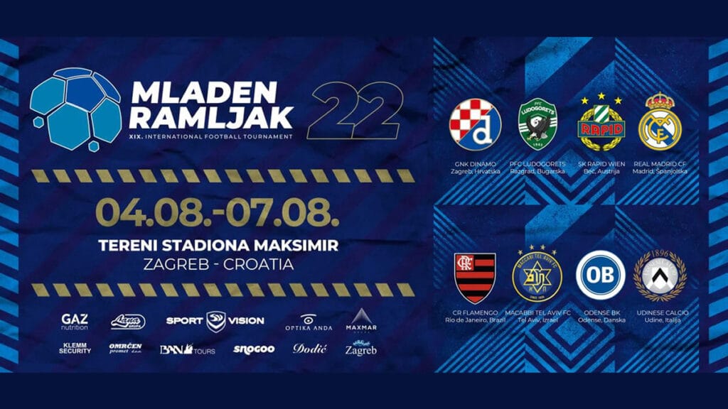 mladen ramljak 2022 | 19. međunarodni juniorski nogometni turnir | stadion maksimir zagreb