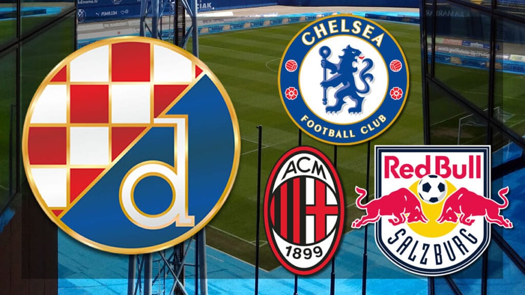 gnk dinamo zagreb - ac milan - chelsea fc - red bull salzburg | uefa champions league 2022./2023.