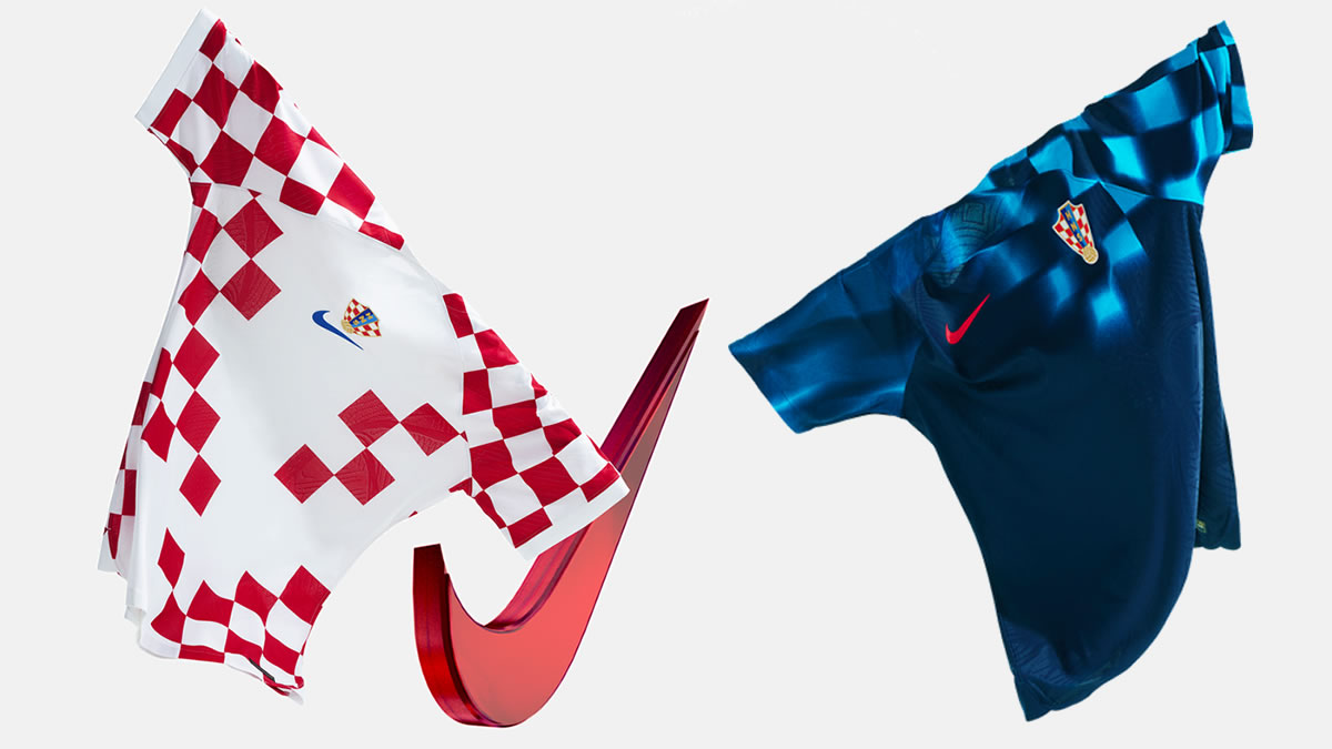 hrvatska nogometna reprezentacija - nogometni dres - 2022. I hns / nike