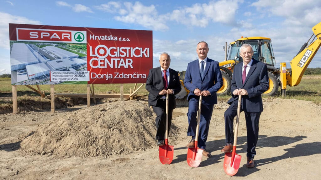 spar hrvatska logistički centar donja zdenčina zagreb I 2022. I stjepan kožić, danijel vidiš i miljenko vučković