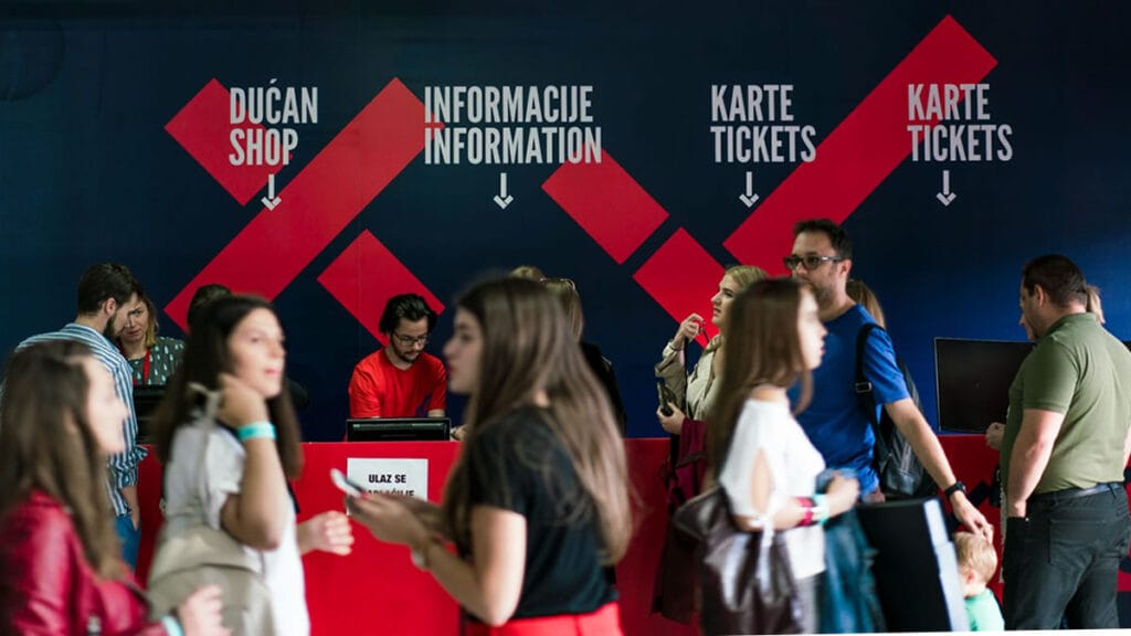 zagreb design week 2022 | info pult