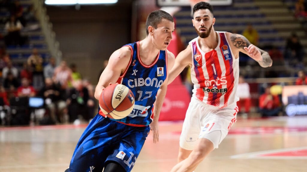 crvena zvezda - cibona 92:53 | aba liga - 7. kolo - 19.11.2022.