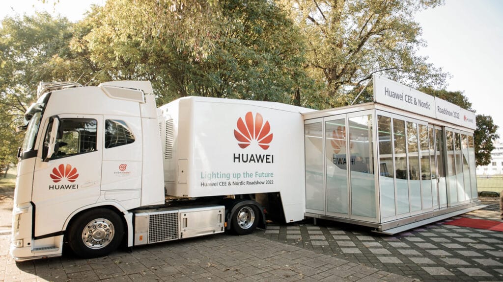 huawei technology | 5g kamion | zagreb | 2022.