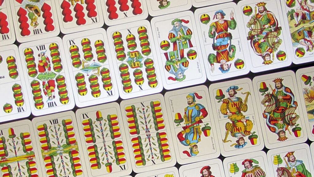 kartaška igra bela ili belot | karte mađarice | 2022.