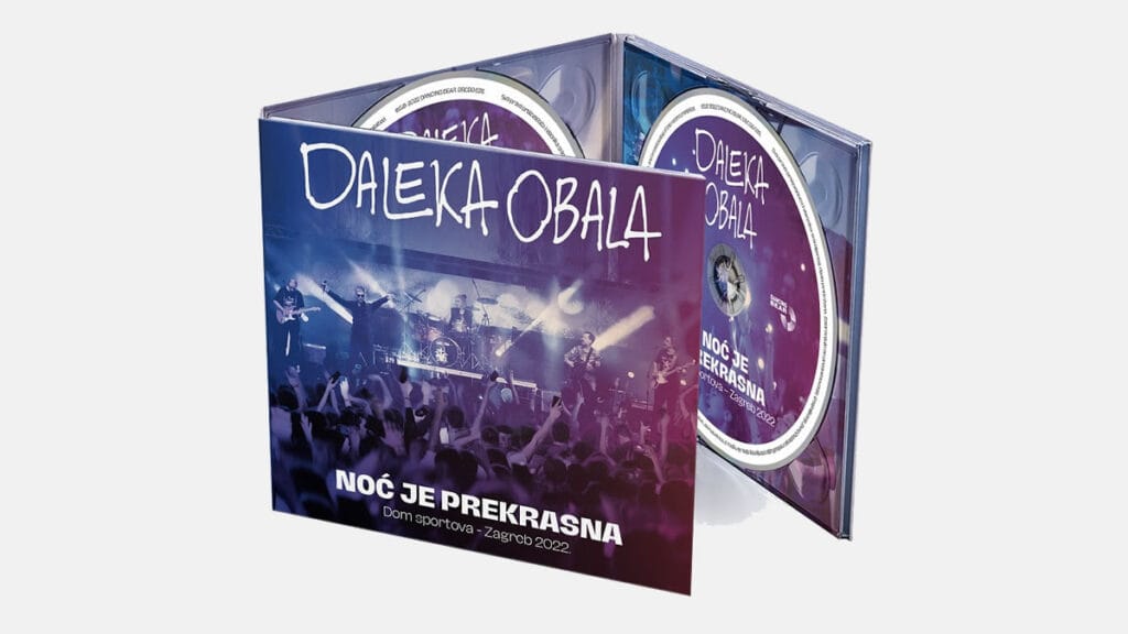 daleka obala - koncertno live audio video izdanje "noć je prekrasna - dom sportova zagreb 2022"