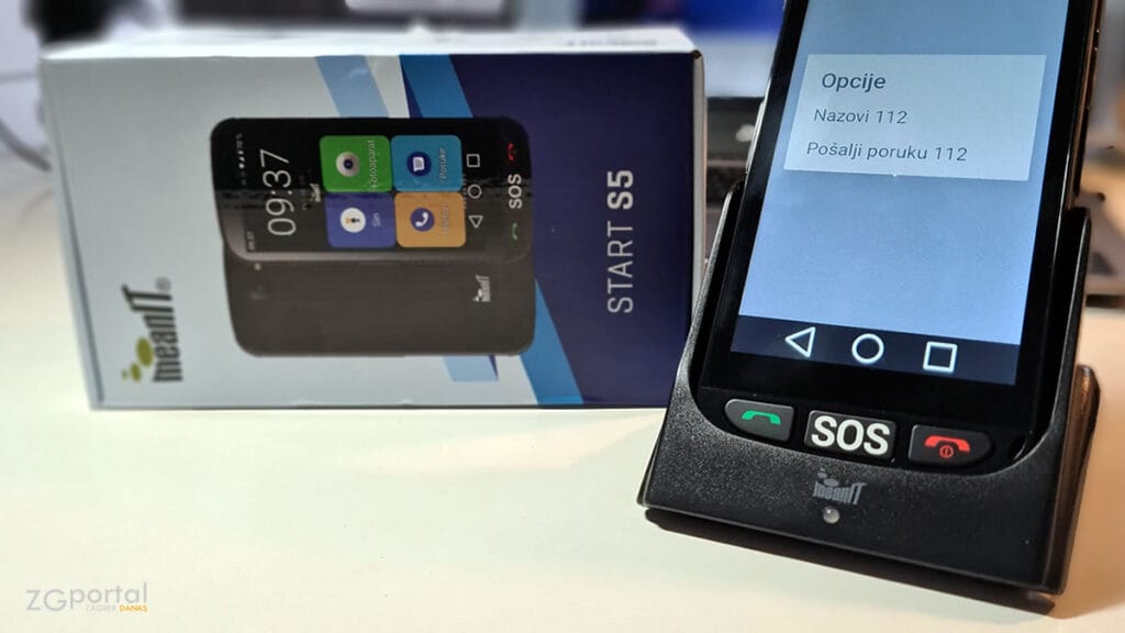 meanit smart s5 - pametni telefon za starije | 2022.