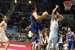 zadar - cibona | 12. kolo - aba liga - sezona 2022/2023