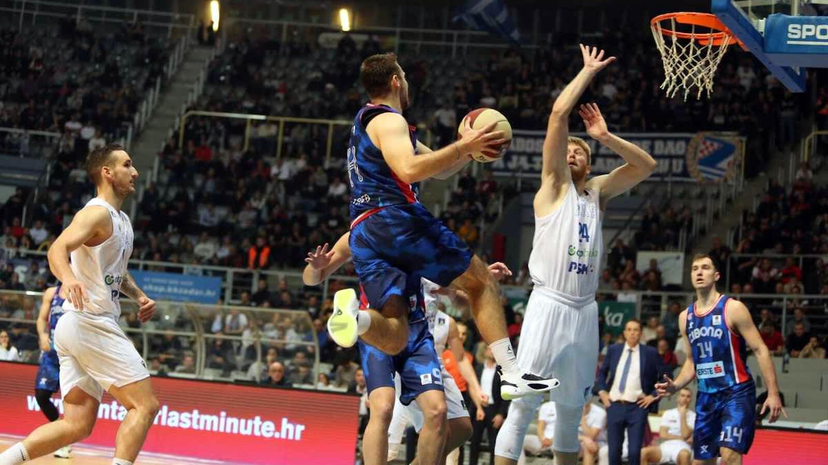 zadar - cibona | 12. kolo - aba liga - sezona 2022/2023