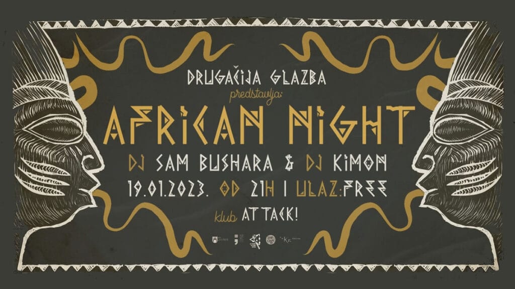 african night | program "drugačija glazba" | akc attack zagreb | 19.01.2023.