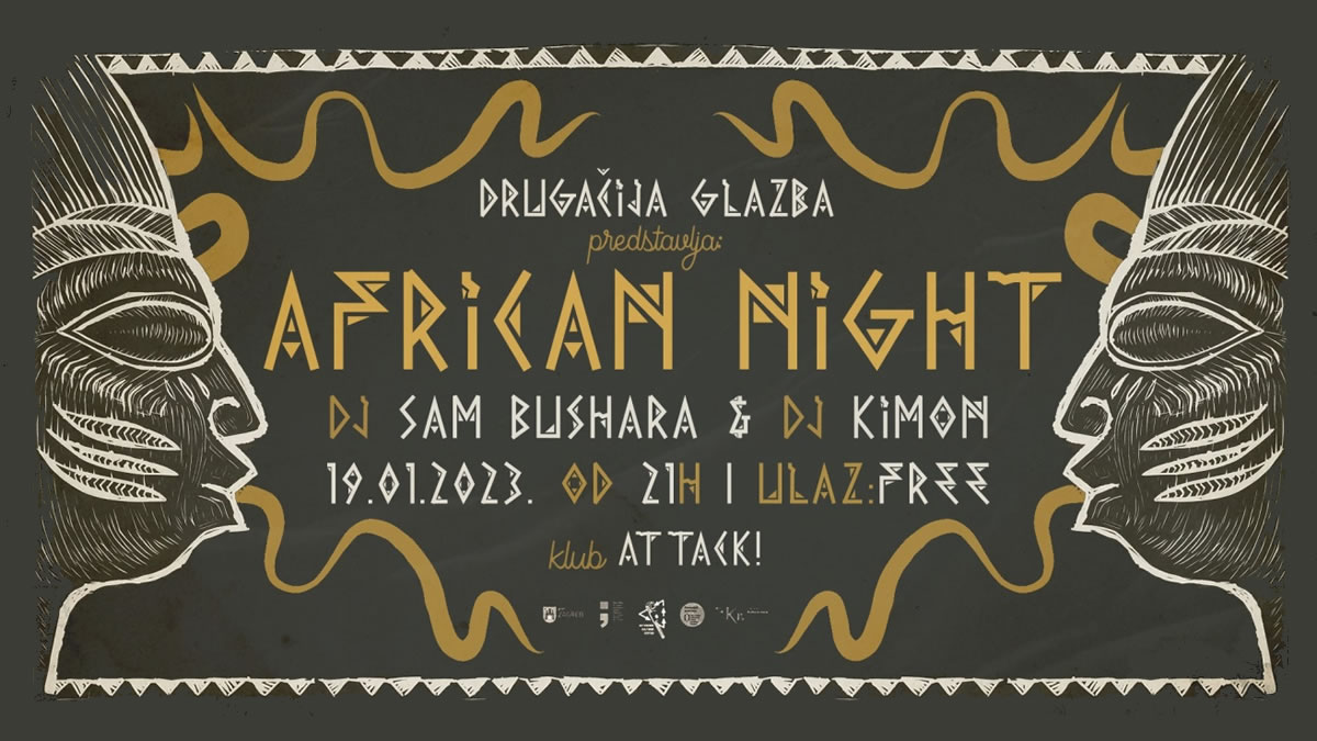 african night | program "drugačija glazba" | akc attack zagreb | 19.01.2023.