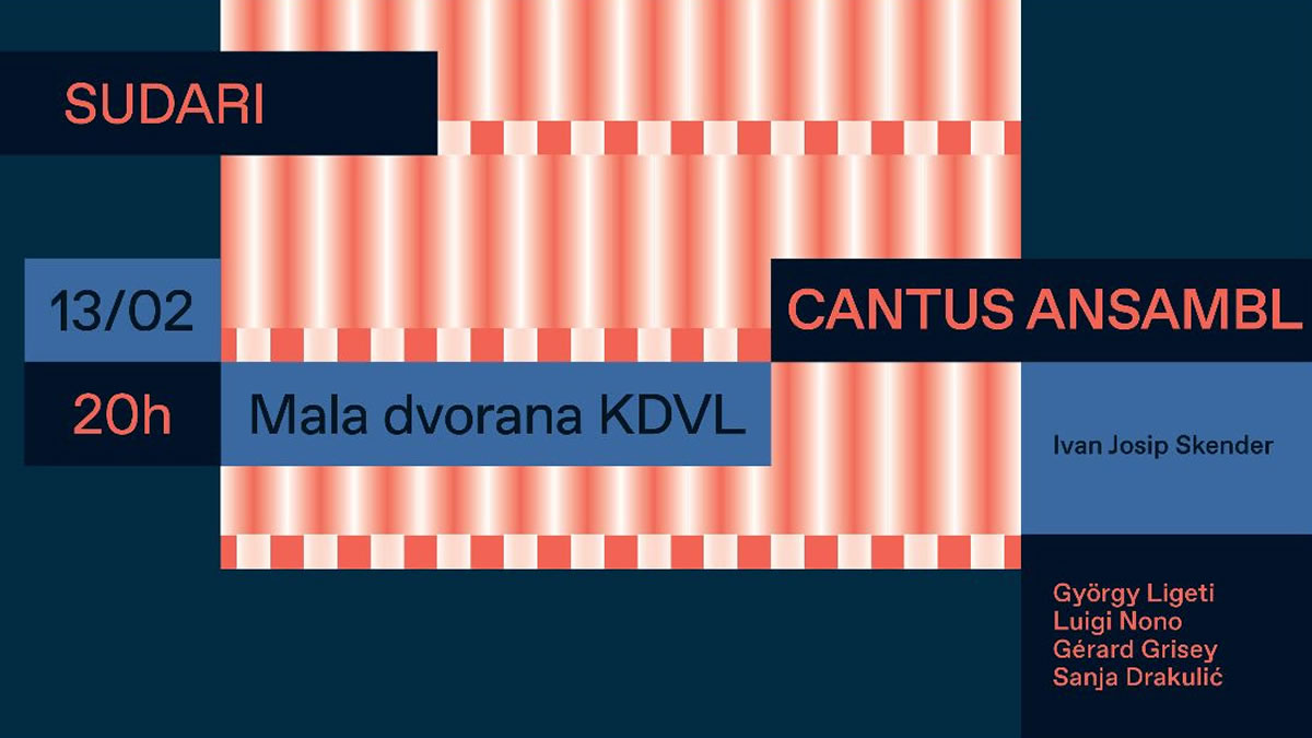 cantus ansambl - sudari | kd lisinski zagreb | 13.02.2023.