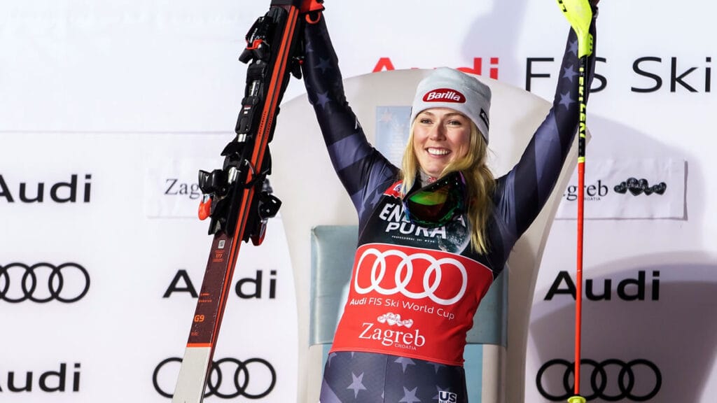 mikaela shiffrin | snow queen trophy zagreb 2023