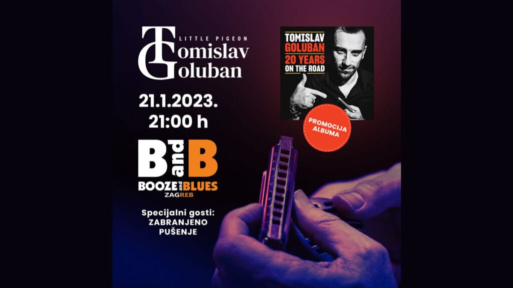 tomislav goluban & zabranjeno pušenje | booze and blues bar zagreb | 21.01.2023.