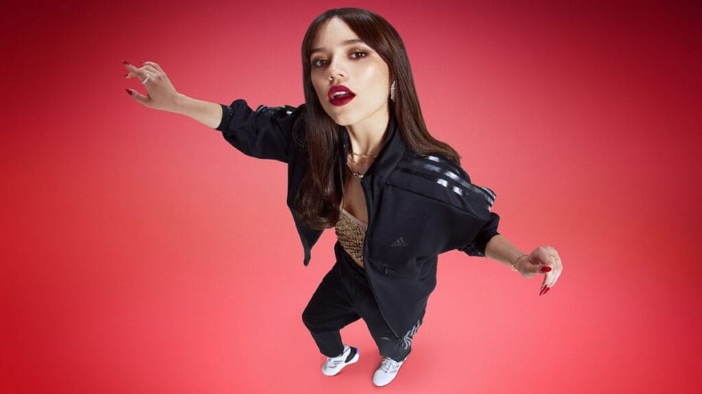 jenna ortega :: adidas sportswear :: 2023.