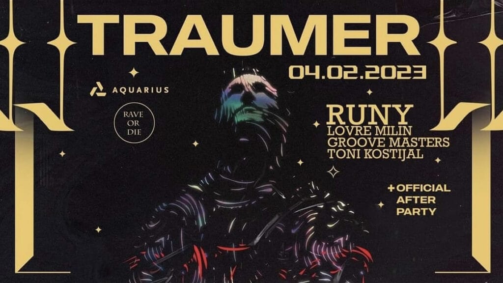 traumer & runy | rave or die | aquarius zagreb |2023.