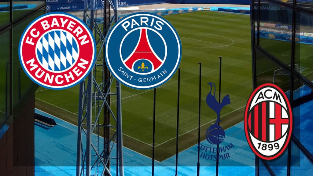 bayern - psg & tottenham - ac milan | uefa liga prvaka - sezona 2022/2023
