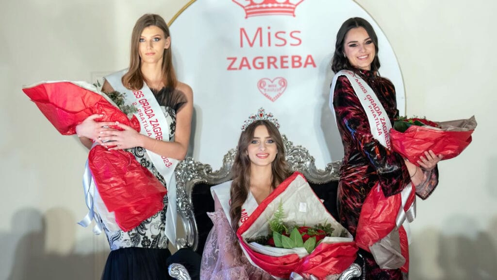 miss zagreba 2023 | ana usmiani - tara begedin - helena medved