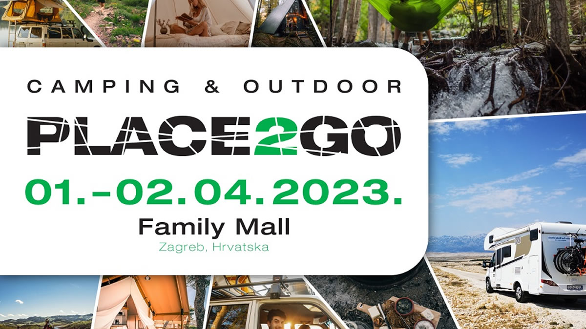 place2go camping&outdoor sajam 2023 :: family mall zagreb