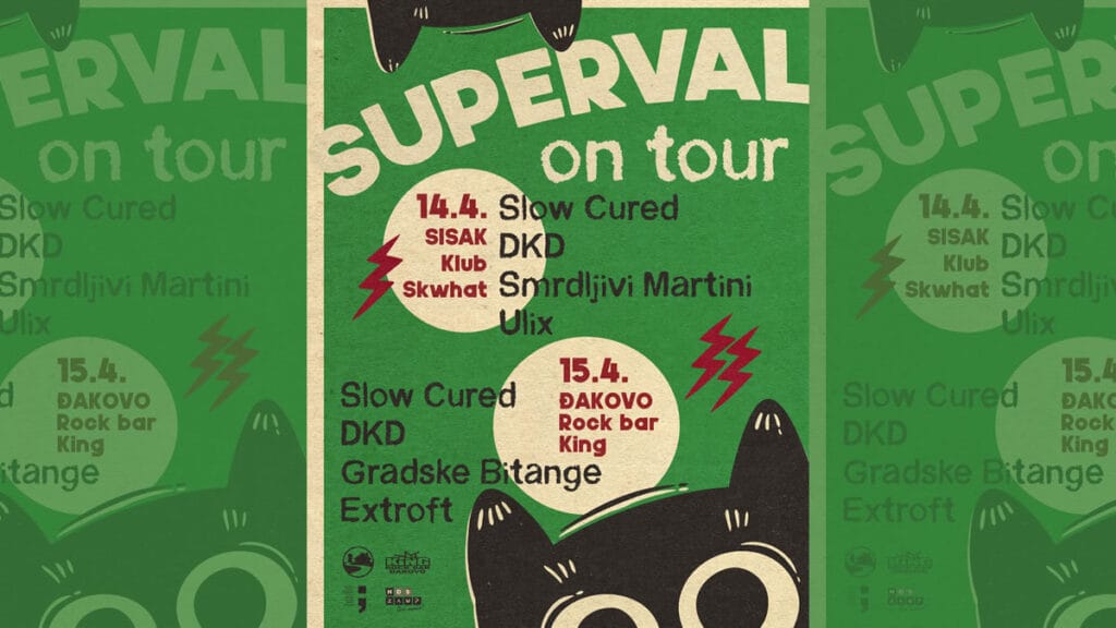 superval on tour 2023 | skwhat sisak & rock bar ring đakovo