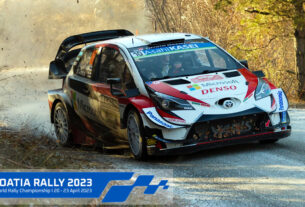 wrc croatia rally 2023 | toyota yaris