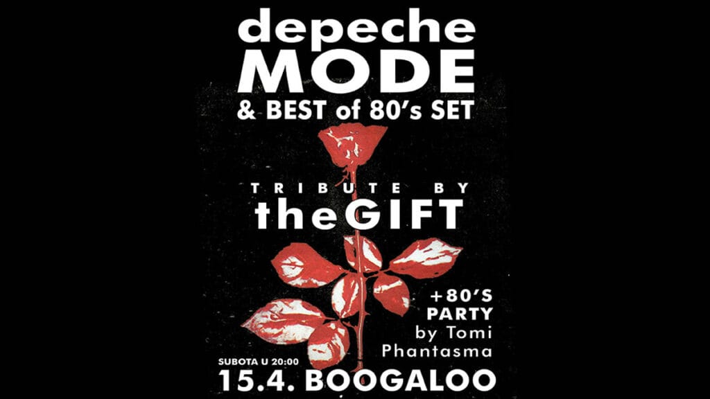 depeche mode tribute by the gift | boogaloo zagreb | 2023.