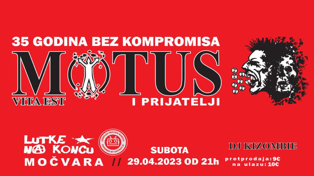 motus - lutke na koncu - dj kizombie | močvara zagreb | 29.04.2023.