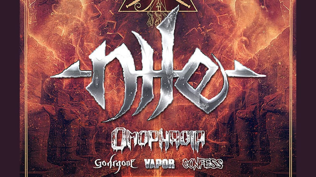 nile & omophagia & vapor & confess :: boogaloo zagreb :: 2023.