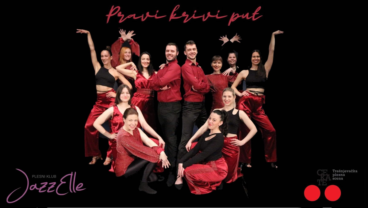 plesni klub jazzelle | komični mjuzikl "pravi krivi put" | cekate zagreb | travanj 2023.