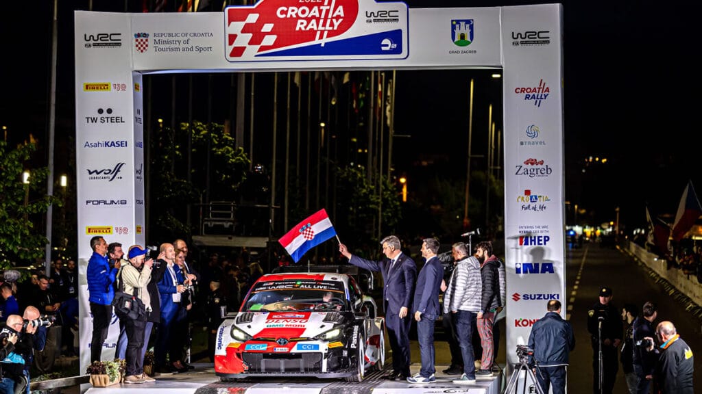 start utrke | wrc croatia rally 2022