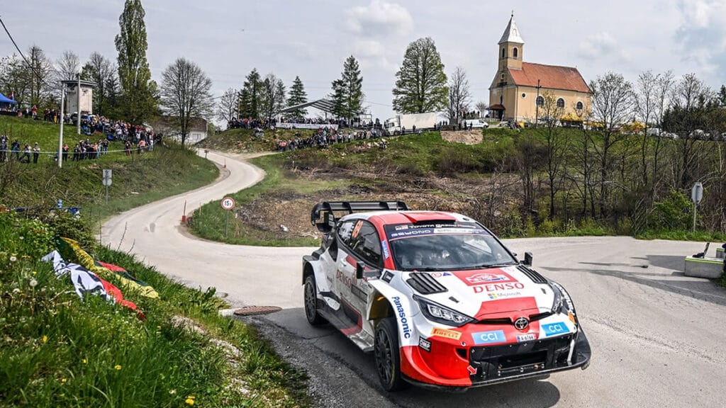 wrc croatia rally 2023 | toyota yaris