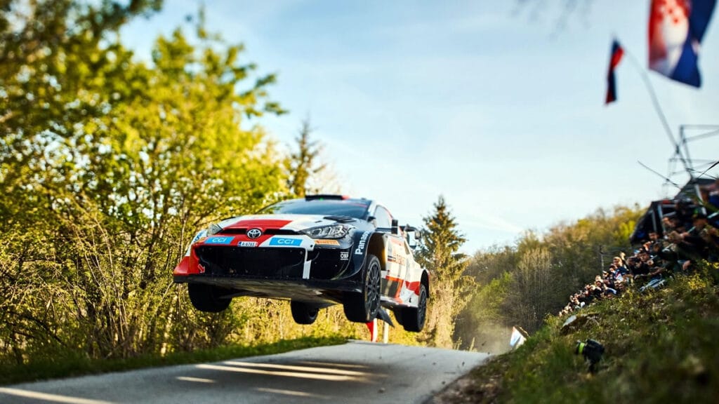 wrc croatia rally 2023 | toyota yaris
