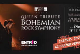 queen: bohemian rock symphony with dino jelušić | kc dražen petrović zagreb | 2023.