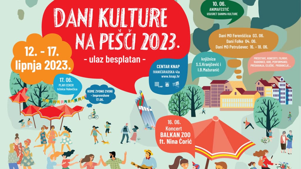dani kulture na pešči 2023