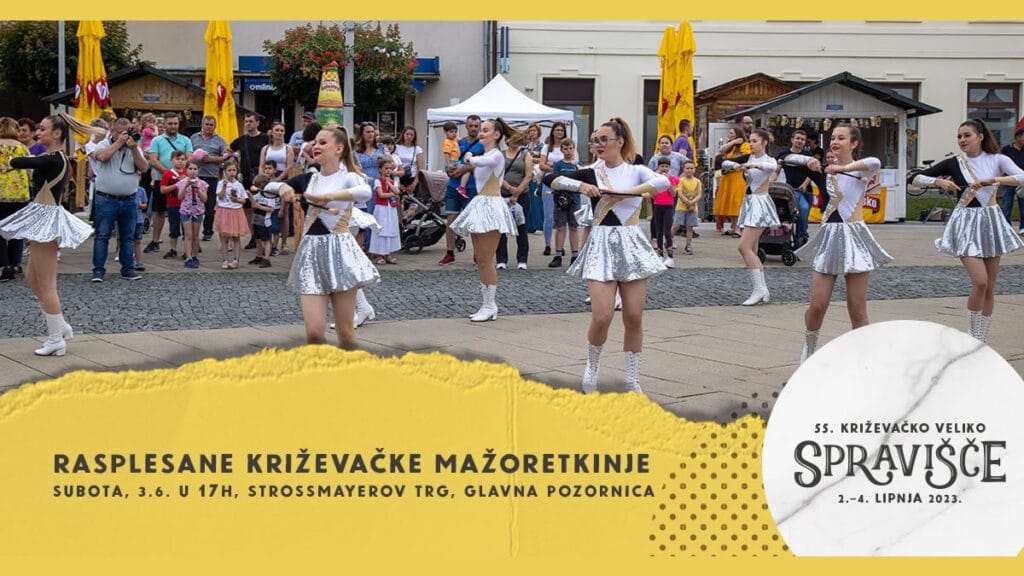križevačko veliko spravišče 2023 | križevačke mažoretkinje