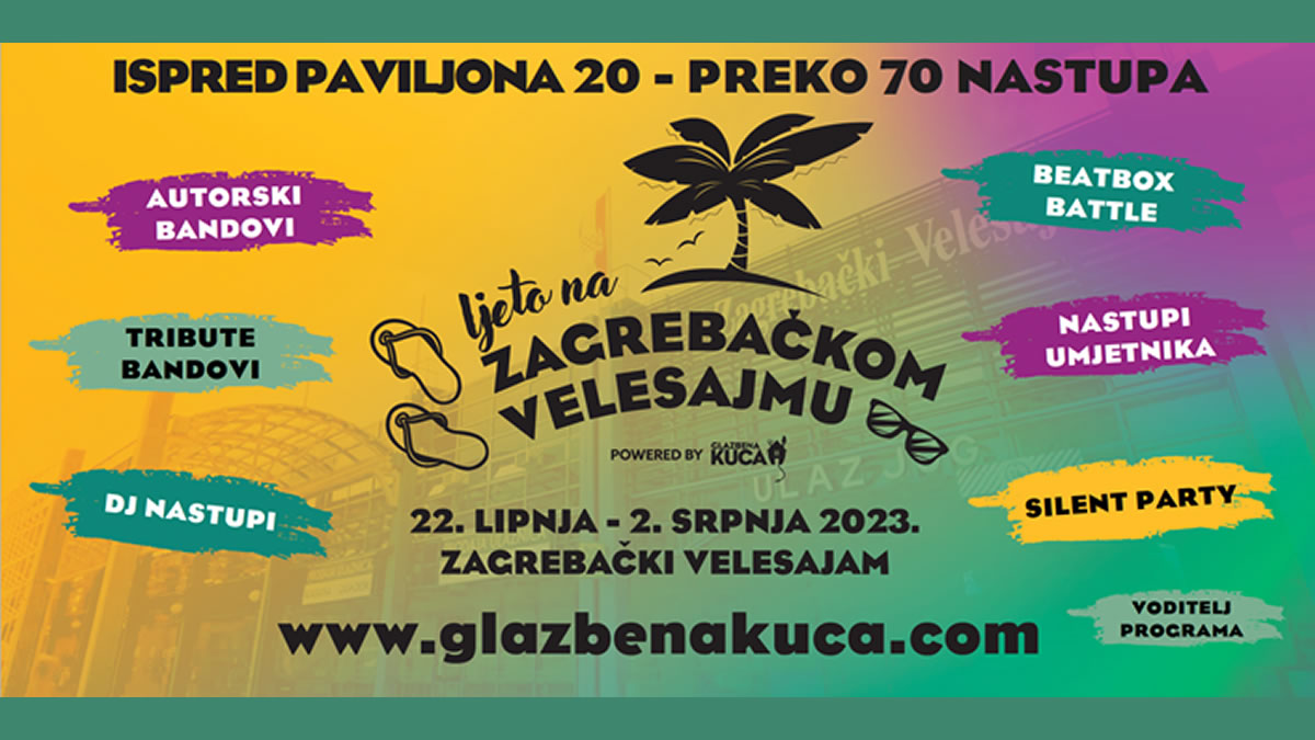 Završilo je “Ljeto na Zagrebačkom velesajmu 2023”, glazbeno, kulturno, sportsko, edukativno i umjetničko novozagrebačko događanje