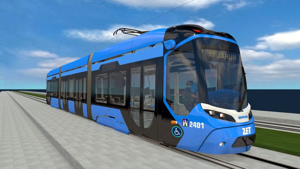 nt2300 | niskopodni tramvaj končar | zet zagreb | 2023.