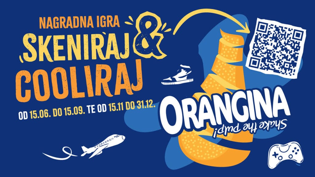 orangina nagradna igra "skeniraj & cooliraj" | 2023.