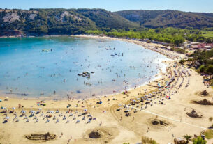 rajska plaža - lopar rab | festival skulptura u pijesku 2023 | foto: turistička zajednica općine lopar