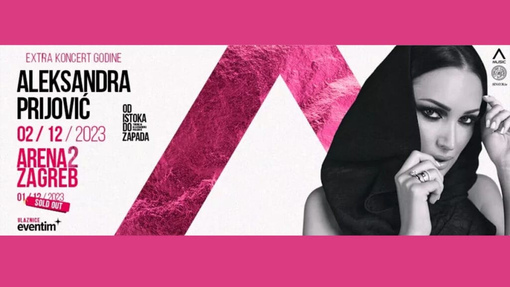 aleksandra prijović | arena zagreb | 02.12.2023.