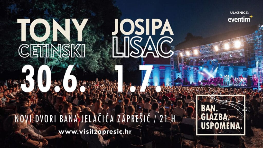 ban. glazba. uspomena. 2023. | tony cetinski & josipa lisac | novi dvori zaprešić