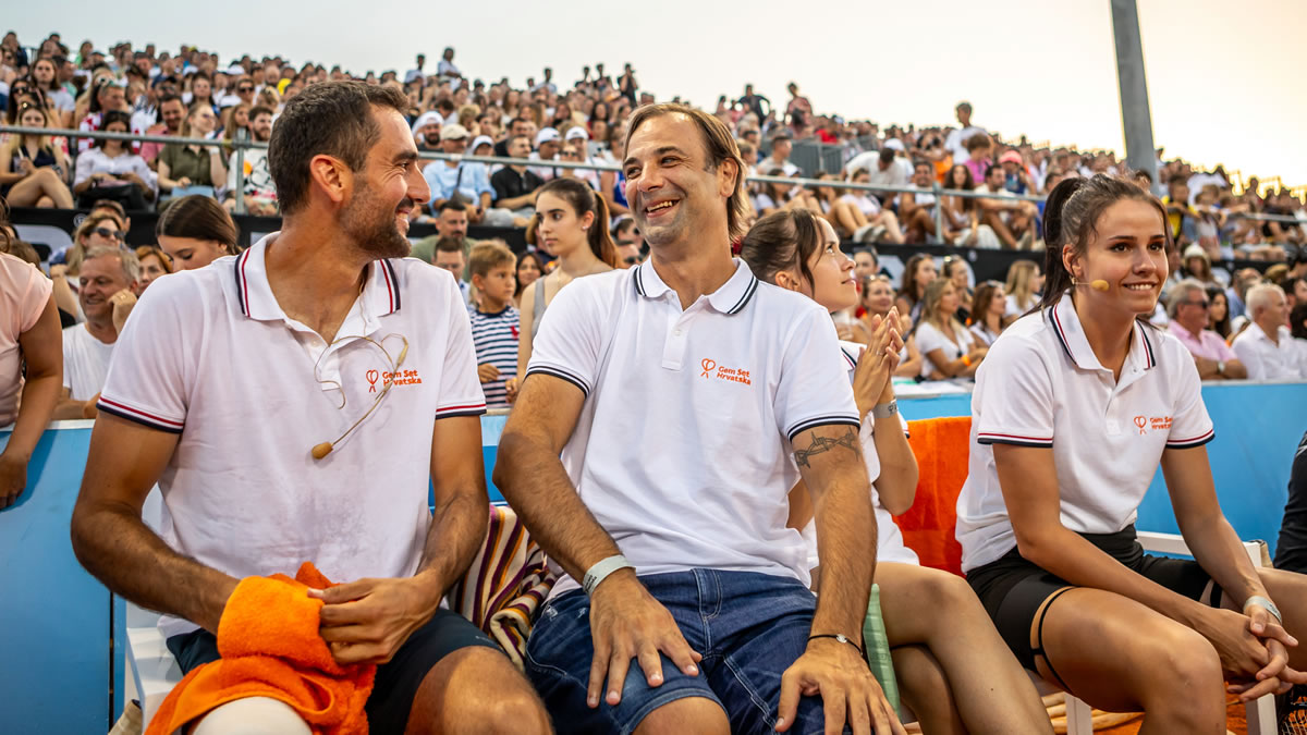gem set hrvatska 2023 | marin čilić - ivano balić - matea jelić | foto: julien duval