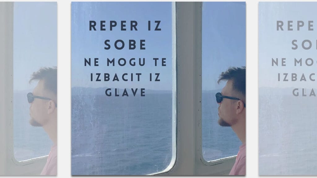 reper iz sobe - ne mogu te izbacit iz glave | 2023.