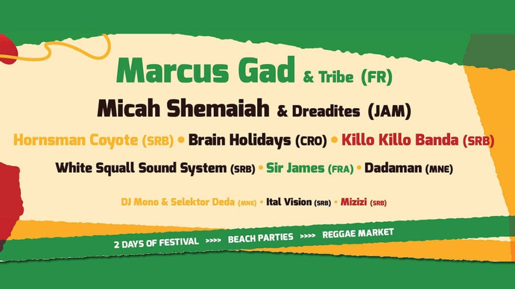 roots revival reggae festival 2023 | tvrđava forte mare - herceg novi - crna gora