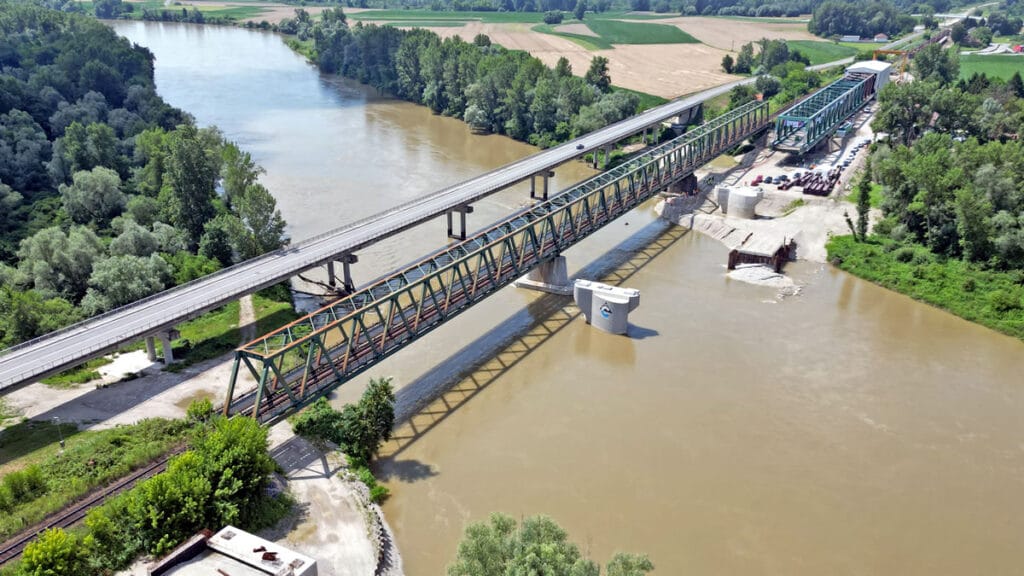željeznički most drava | 2023.