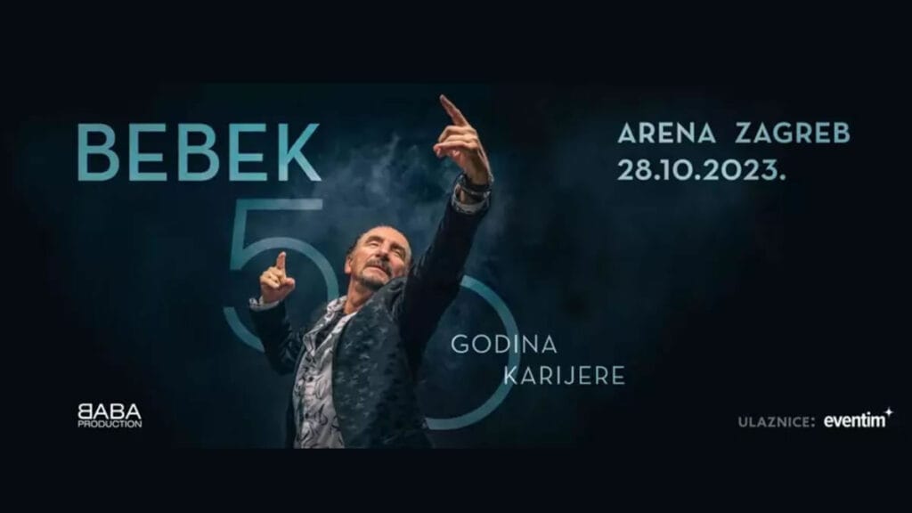 željko bebek | koncert za 50 godina karijere | arena zagreb | 28.10.2023.