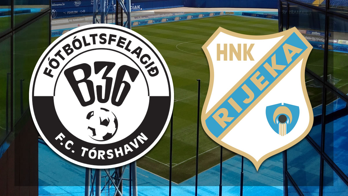 HNK Rijeka - B36 Tórshavn placar ao vivo, H2H e escalações